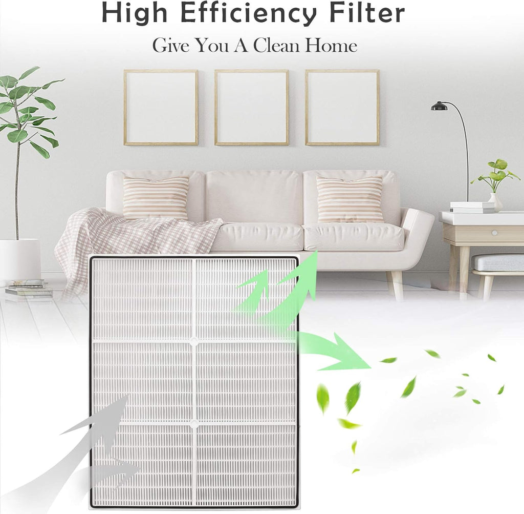 1 True HEPA Filter + 4 Carbon Filters Pack of 2 U955