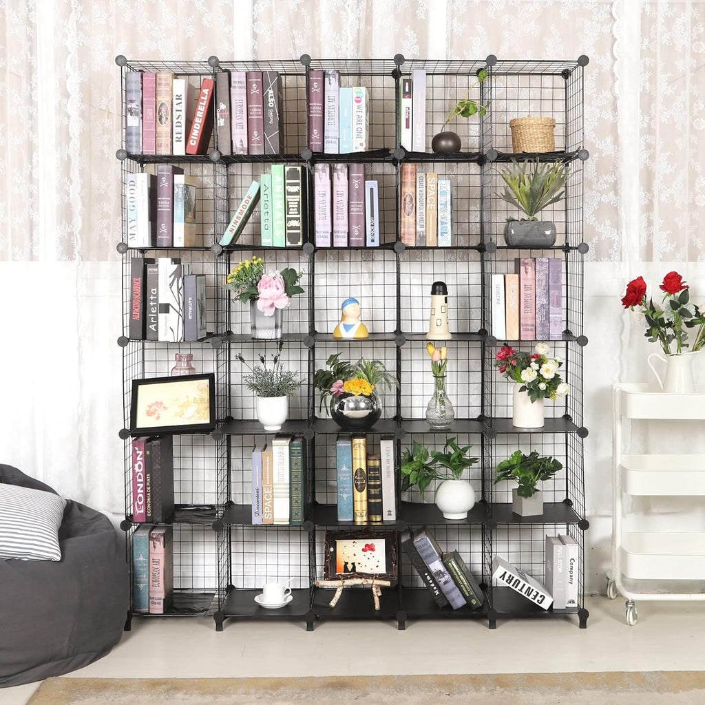 20 Cube Wire Storage Organizer Shelves I1831