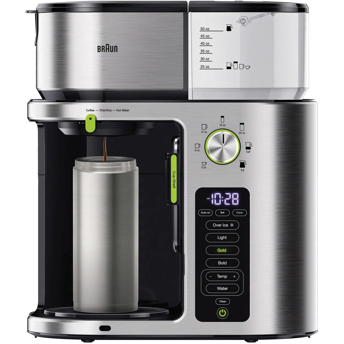Stainless Steel 10 Cup Drip Coffee Maker E7600