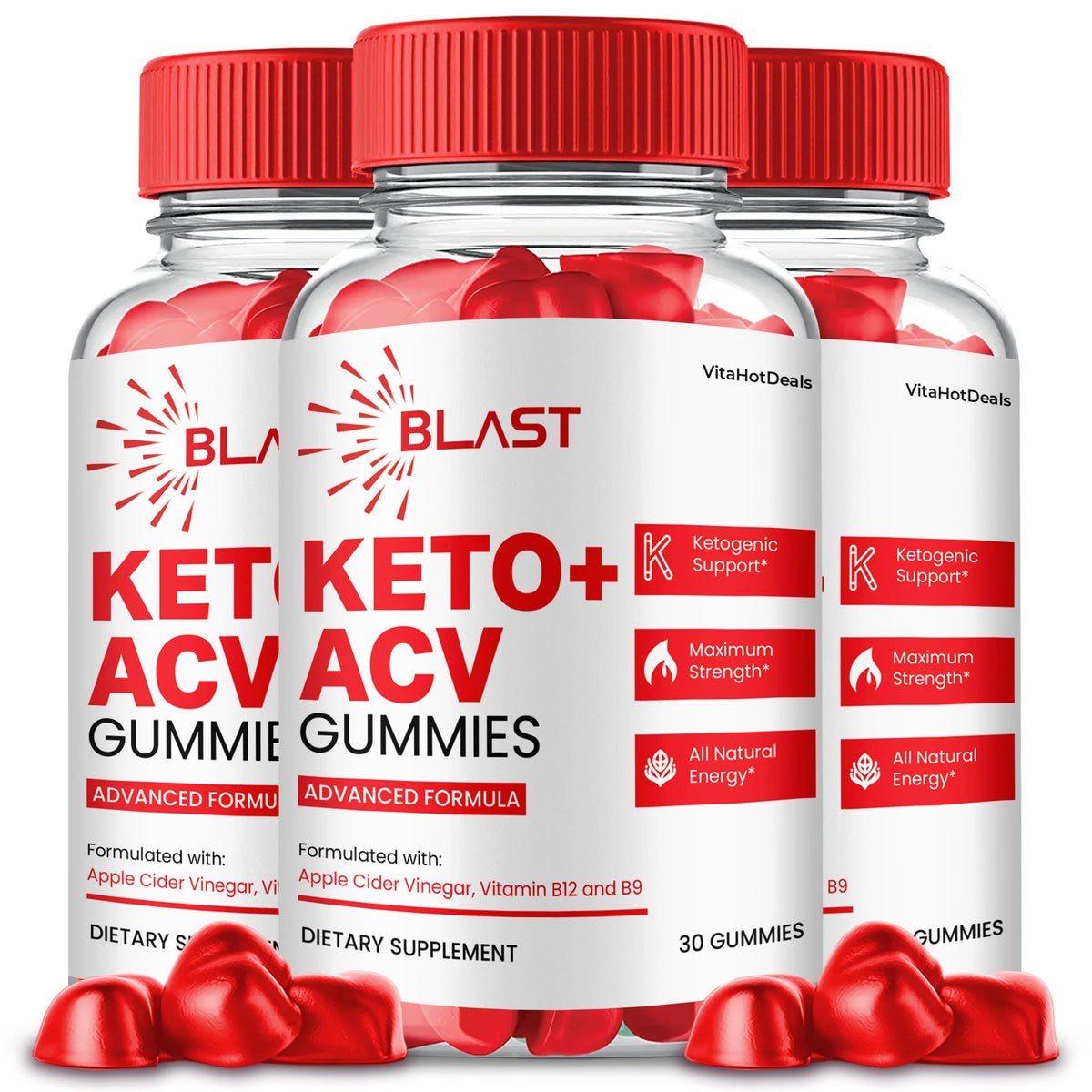 Keto ACV Gummies 3 Pack C942