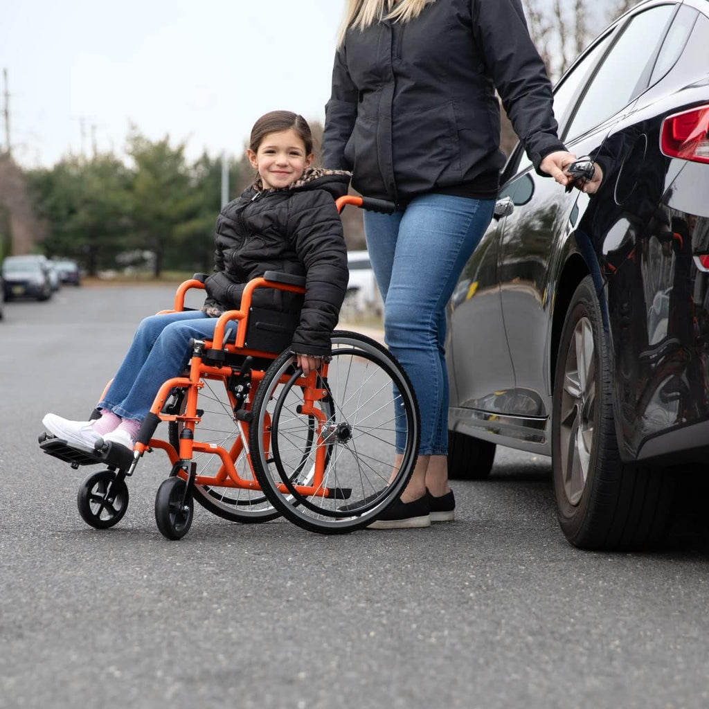 Elevating Swing-Away Leg Rests with Padded Calf Pads A913