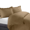 King Taupe Duvet Cover Set K938