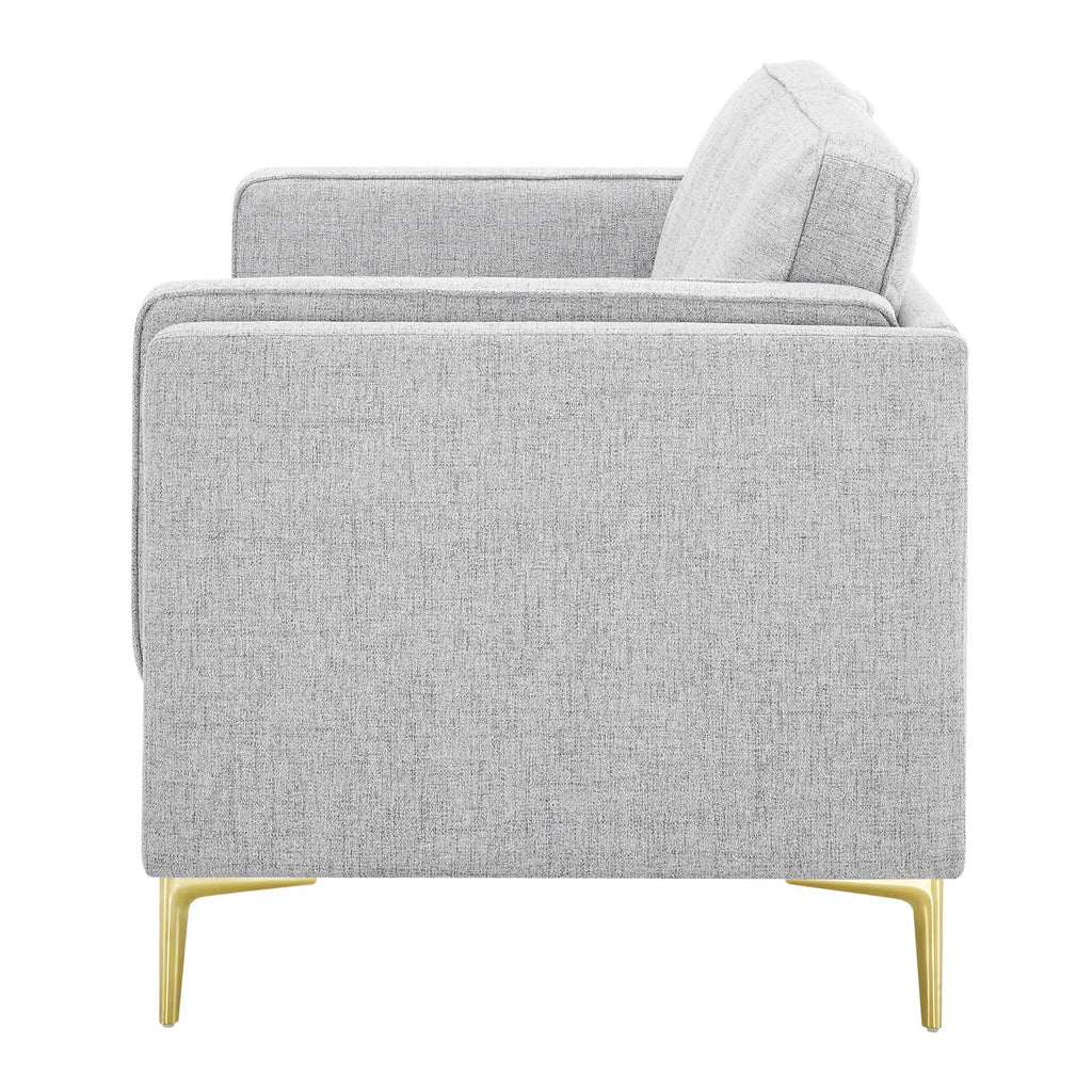 Light Grey Fabric Sofa C77258