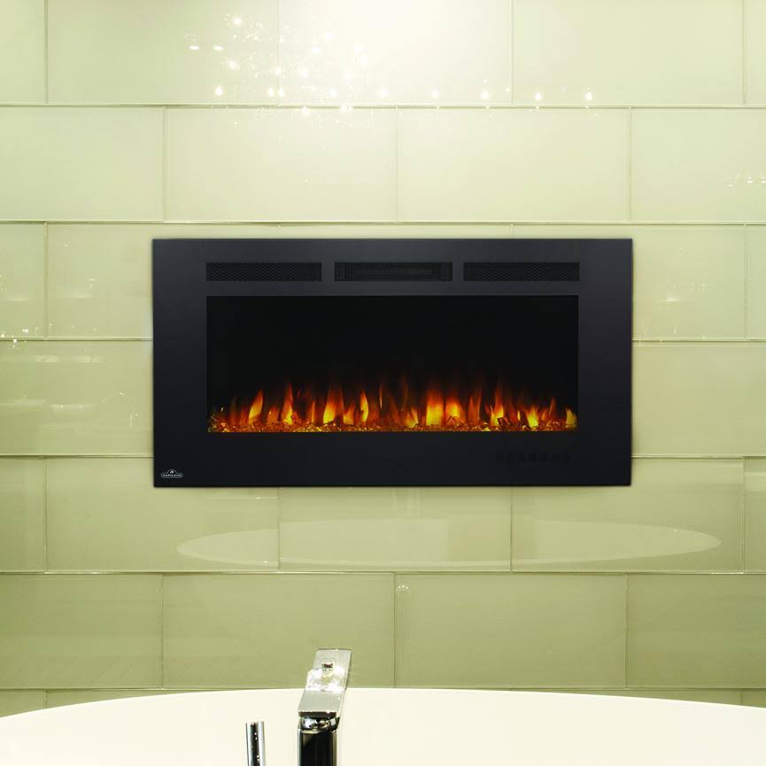 Linear Wall Mount Electric Fireplace, 50-Inch X506