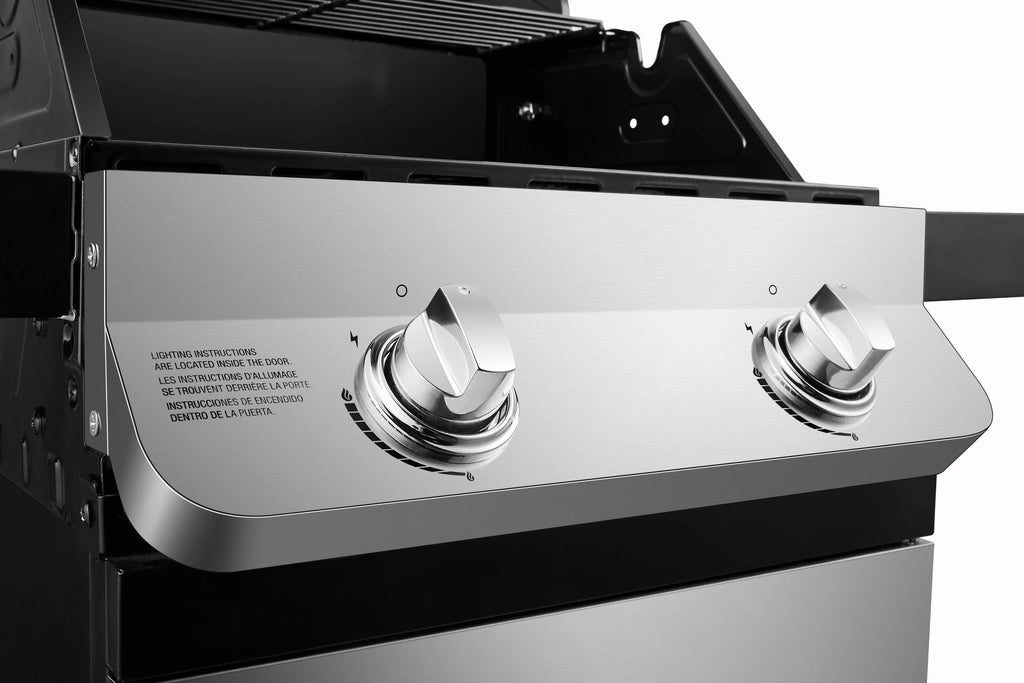 2 Burner Stainless Steel Propane Gas Grill S618