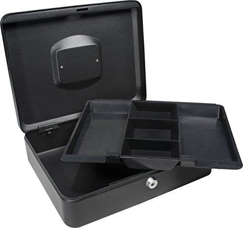 12-Inch Cash Box with Key Lock H2300