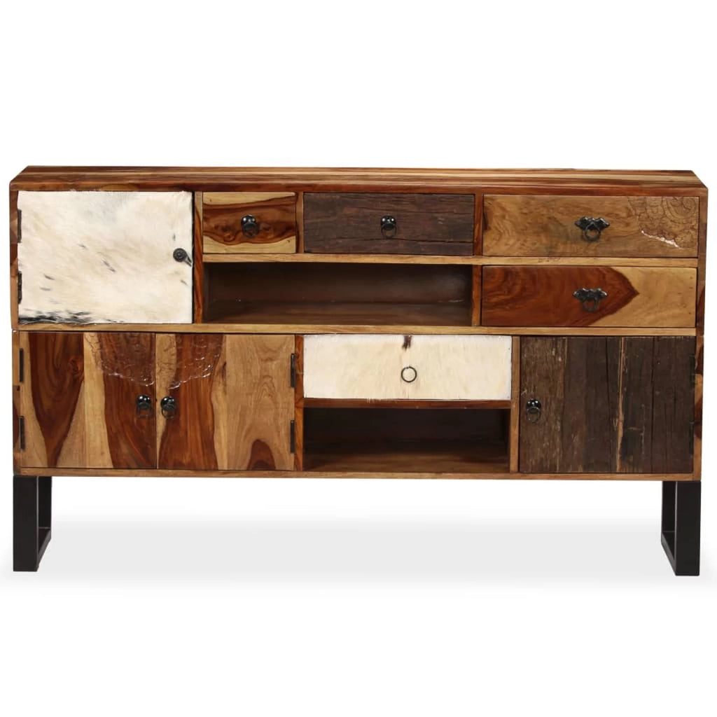 Solid Sheesham Wood Sideboard L60979