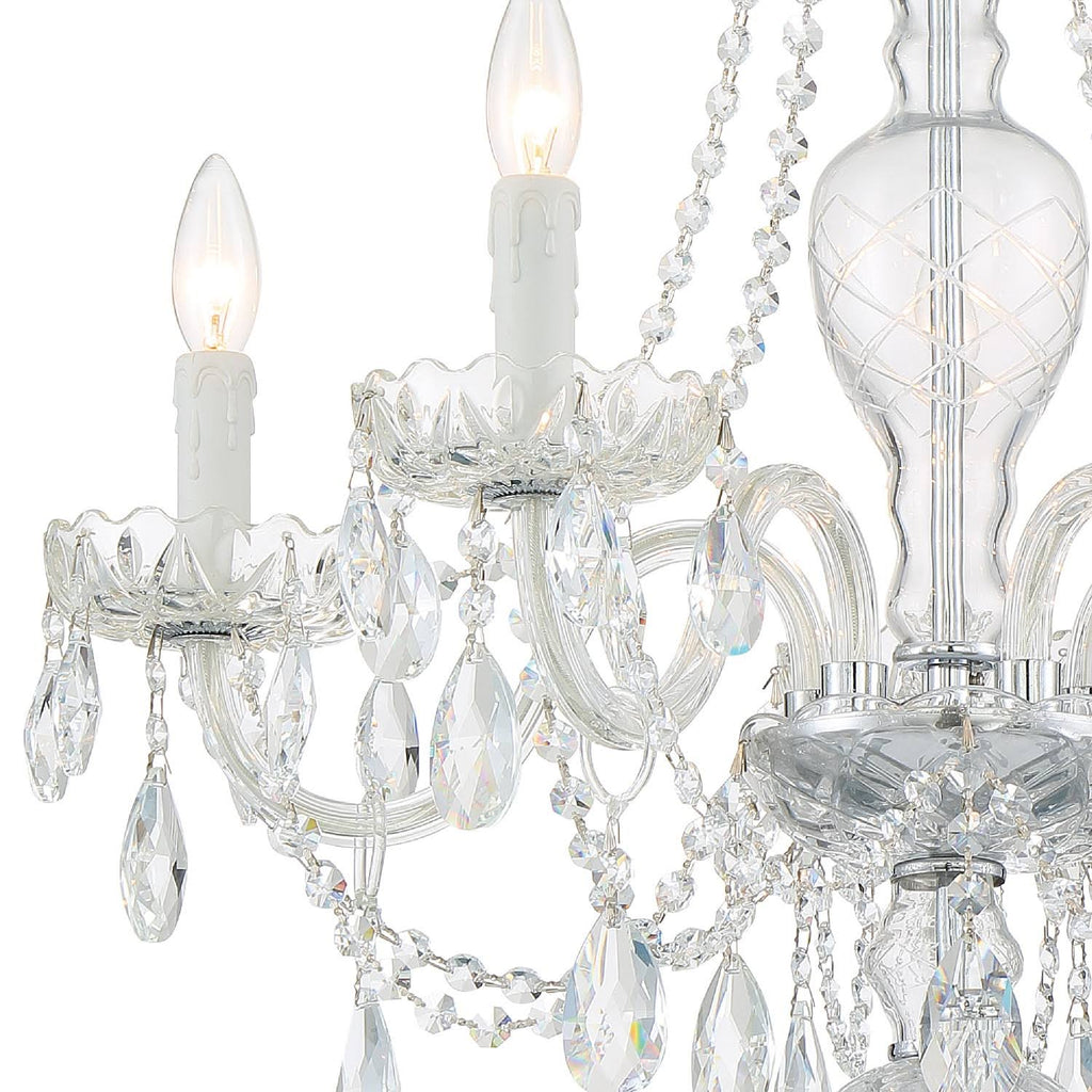 Chrome 5 Light Chandelier H994