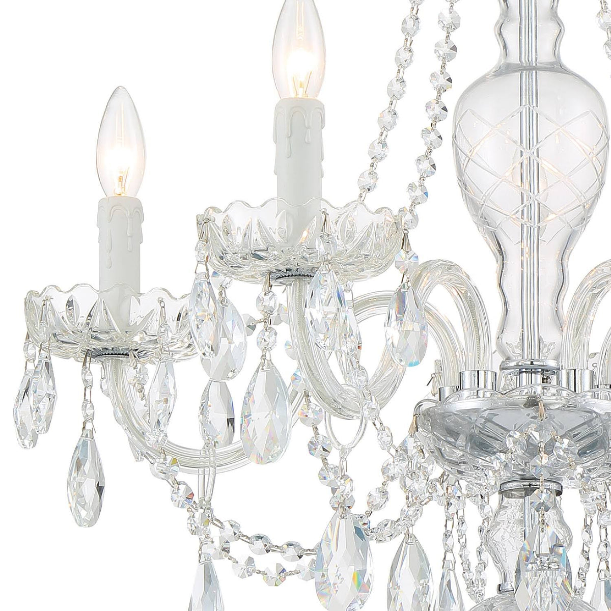 Chrome 5 Light Chandelier H994