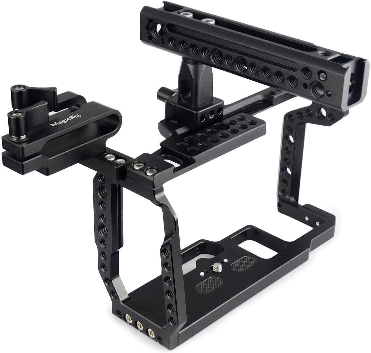 BMPCC 4K & 6K Cage with Rotating NATO Handle, T5 SSD Mount H8880