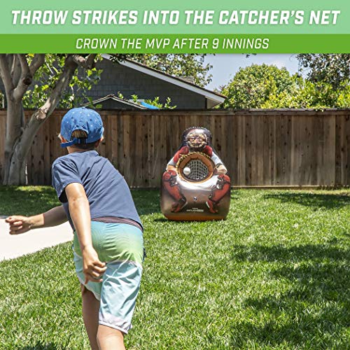 Inflatable Baseball Toss Challenge Pitching Game H5345