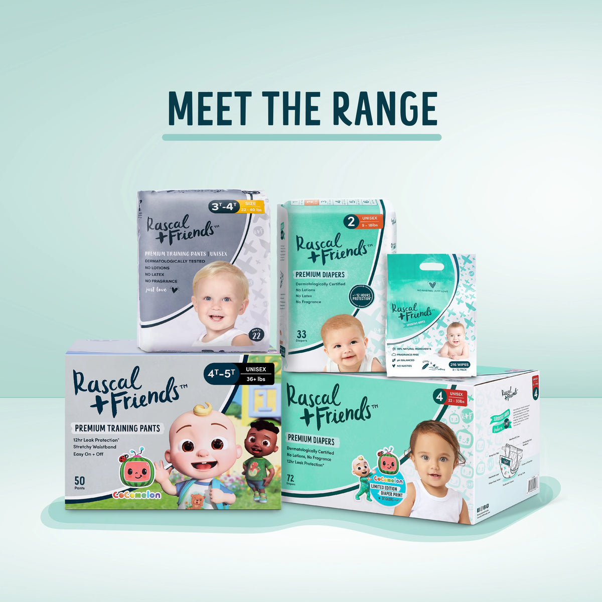 Premium Diapers Size 6, 112 Count E4104