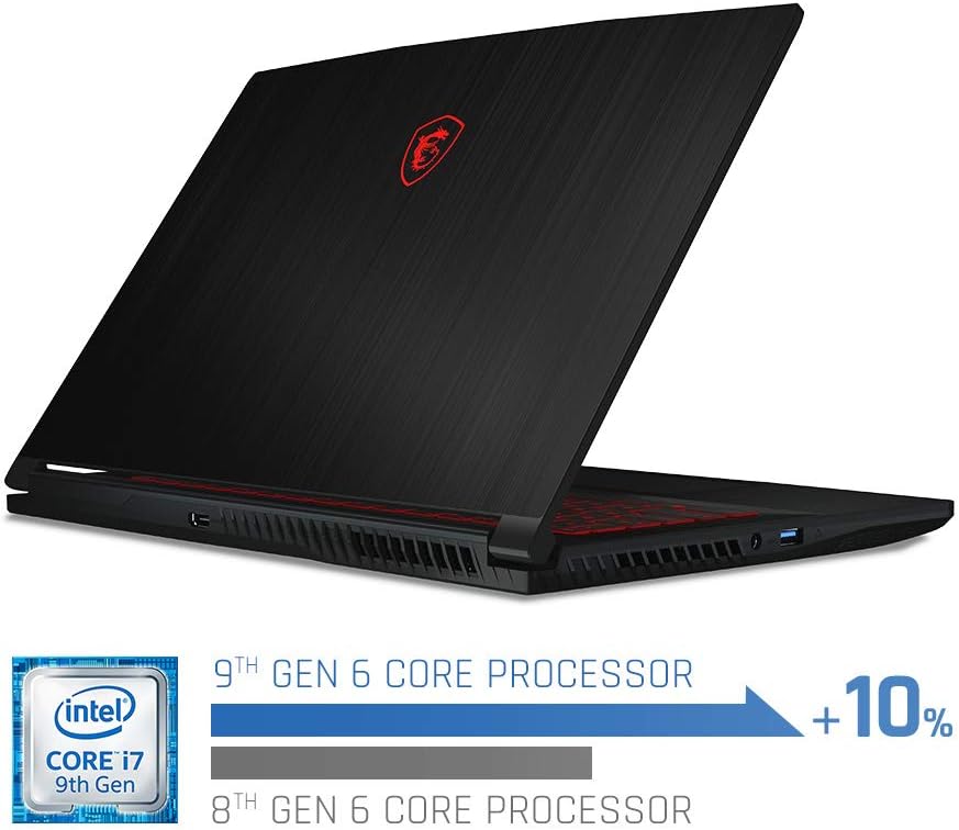 15.6" Gaming Laptop Intel Core i7 NVIDIA GeForce GTX1650 16GB 512GB NVMe SSD T31882