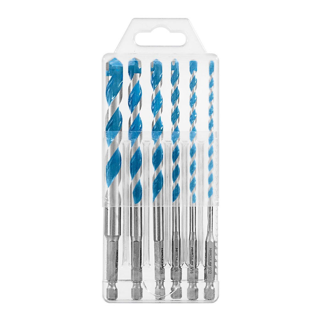 6-Piece Masonry Drill Bit Set T302