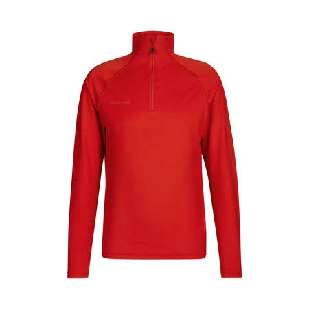 Red Recycled Polyester Midlayer O49118