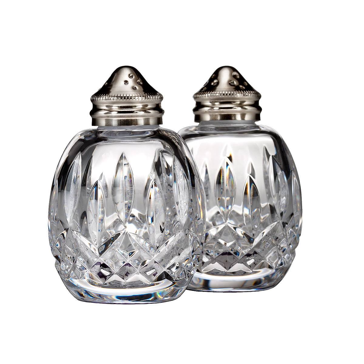 Crystal Round Salt and Pepper T569