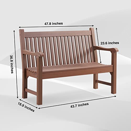 2-Person All-Weather Poly Lumber Garden Bench N245