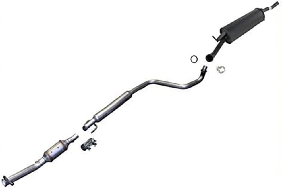 Catalytic Converter With Rear Muffler Exhaust N141