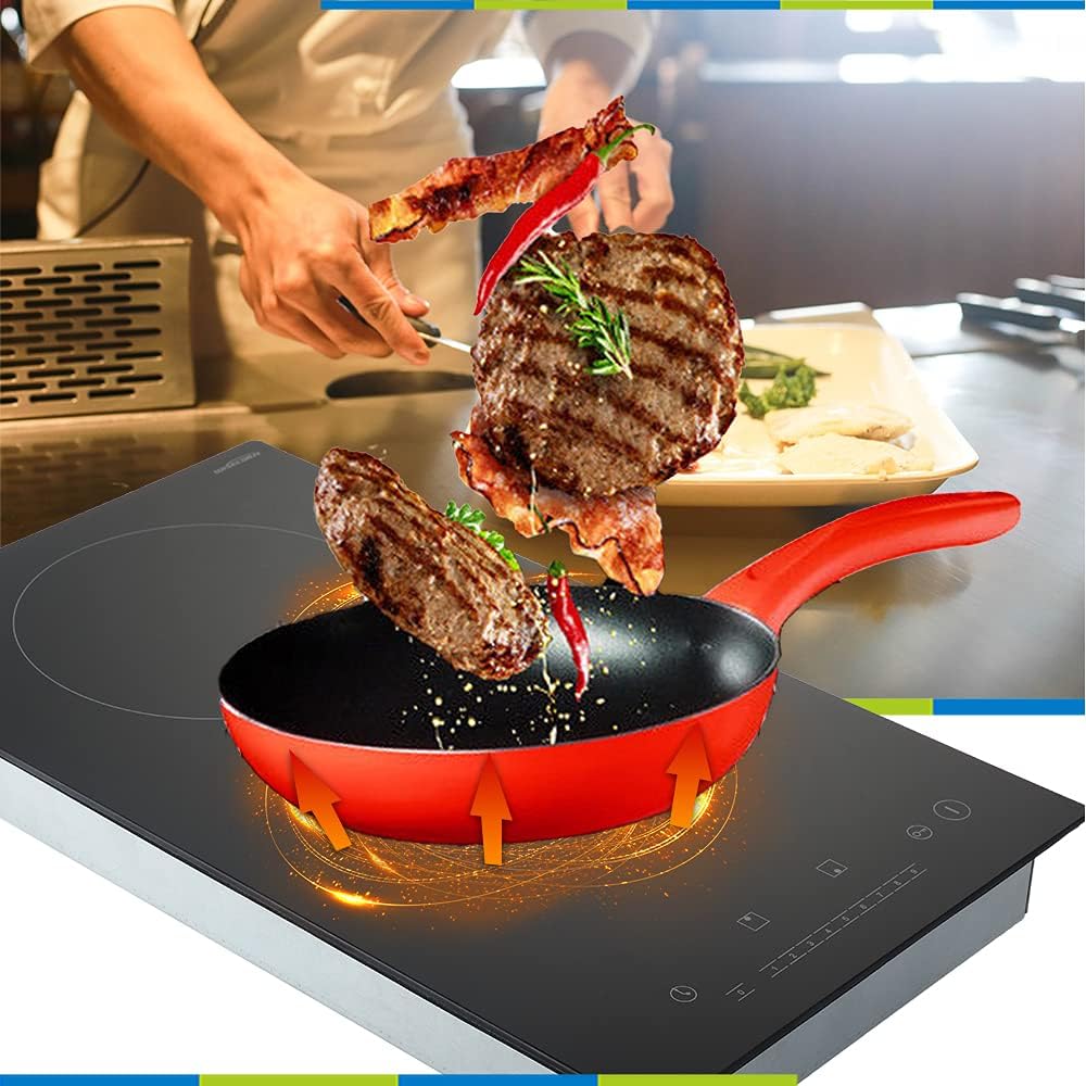 2 Burners Induction Cooktop 120V 1200W K7964