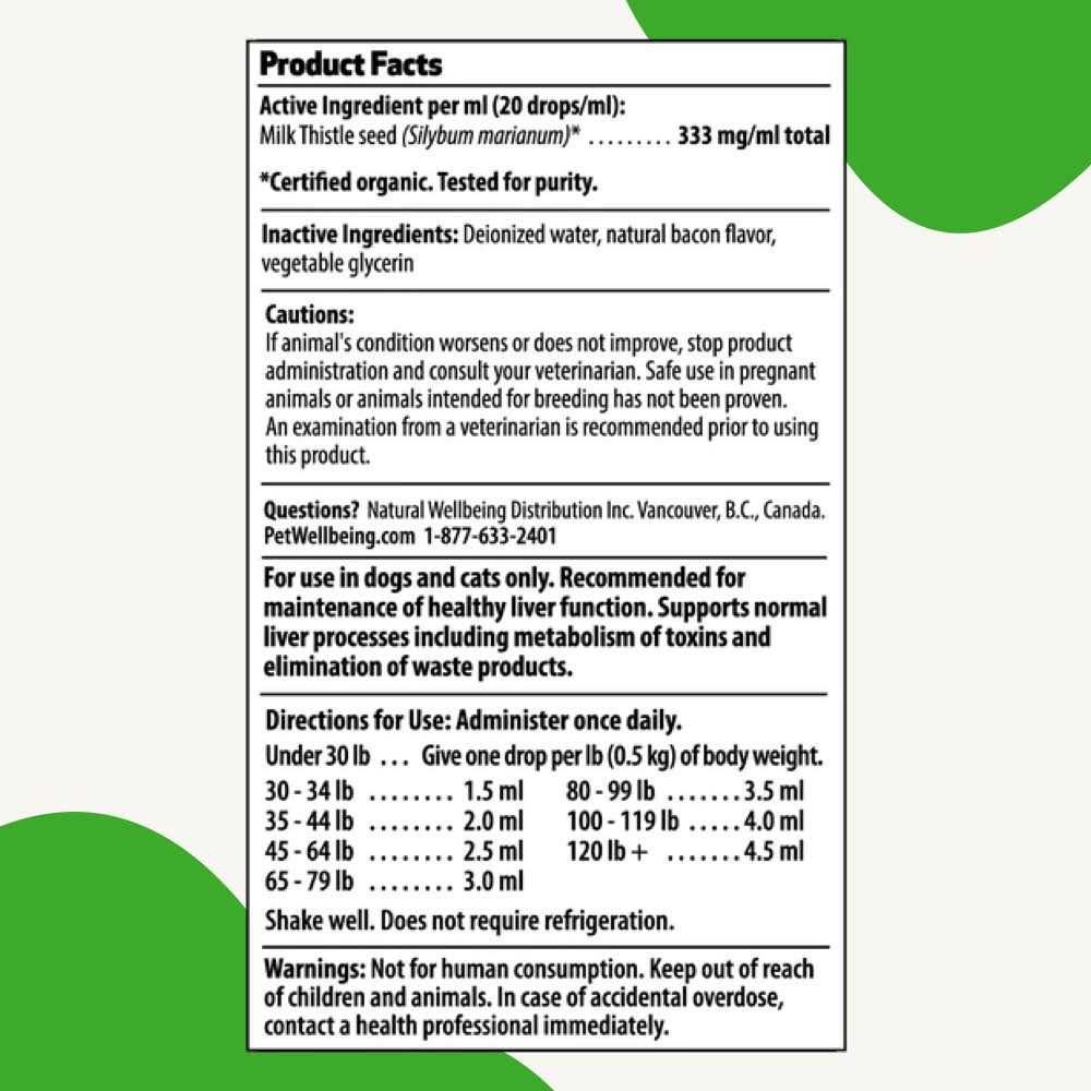Milk Thistle for Dogs T582
