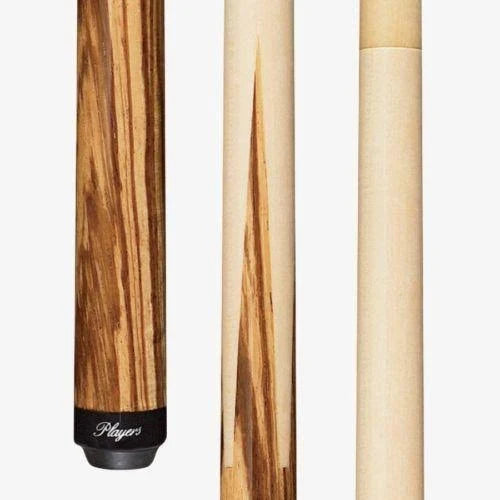 Zebrawood and Birds-Eye Maple Sneaky Pete Cue J7531