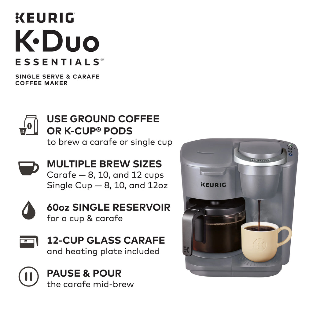 Black Single-Serve Coffee Maker M263