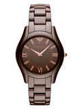Brown Ceramic Women's Watch N51884