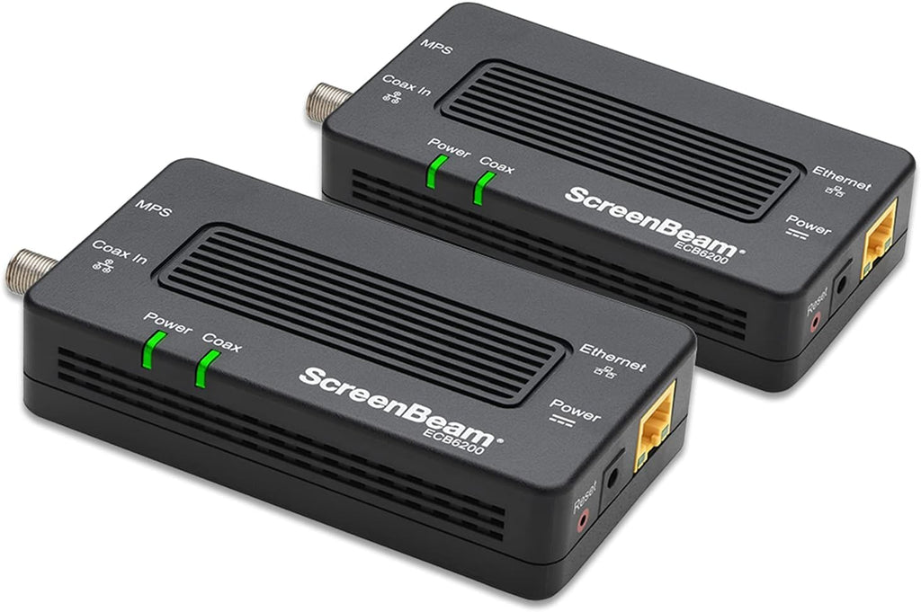 Bonded MoCA 2.5 Network Adapter 2.5 Gbps Ethernet Port 2 Pack S7972