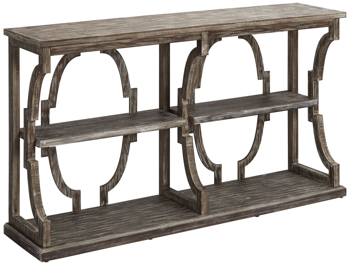 Chestnut 3 Tier Console O66704