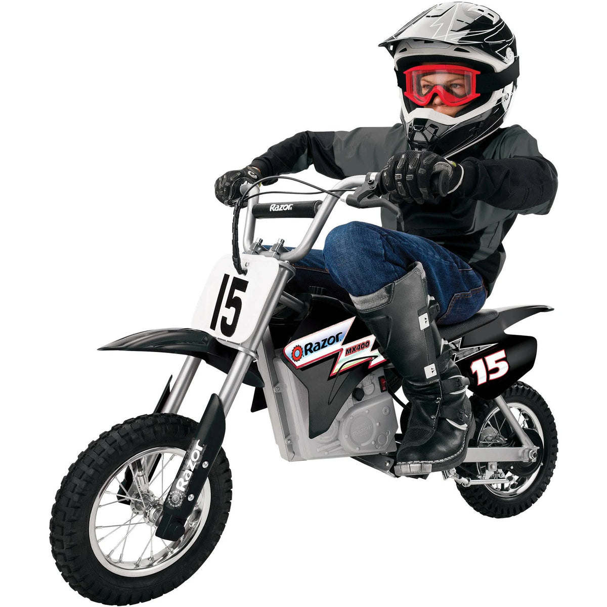 Black Electric Motorcycle I64171