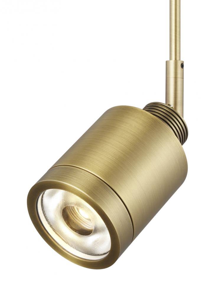 White Low-Voltage Track Head Z13087