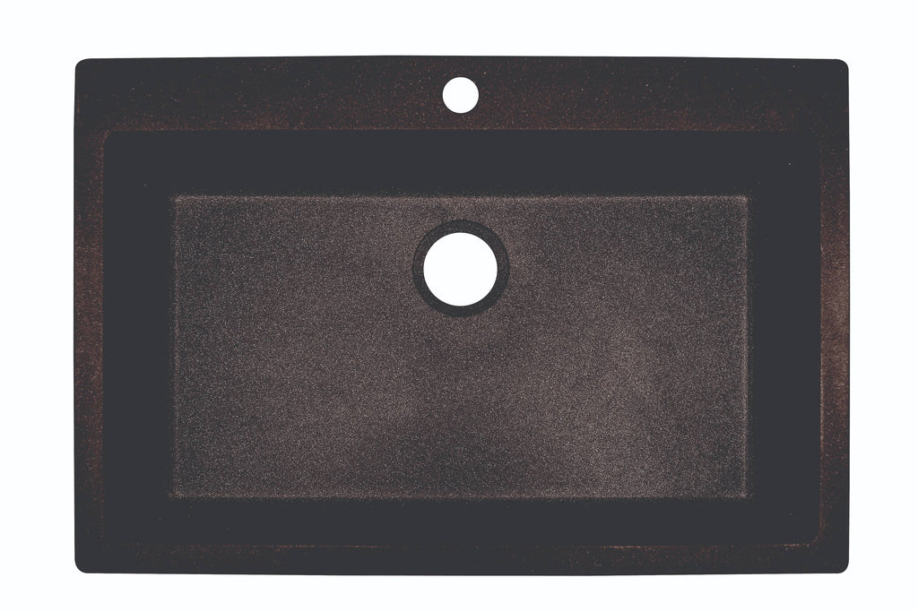 Mocha Undermount Granite Kitchen Sink G653799