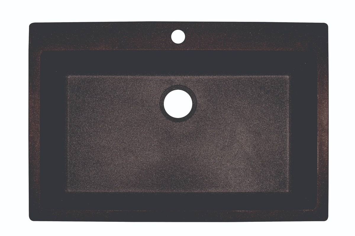 Mocha Undermount Granite Kitchen Sink G653799