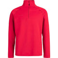 Red Recycled Polyester Midlayer O49118