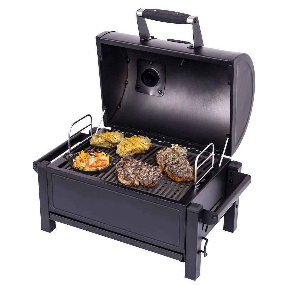 Portable Tabletop Steel Charcoal Grill H1980