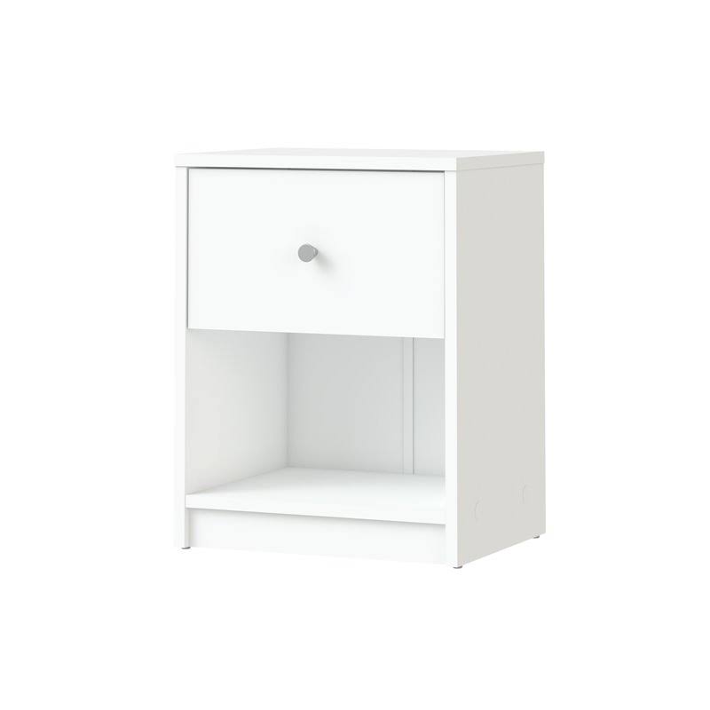 4 Piece Bedroom Set in White J966724