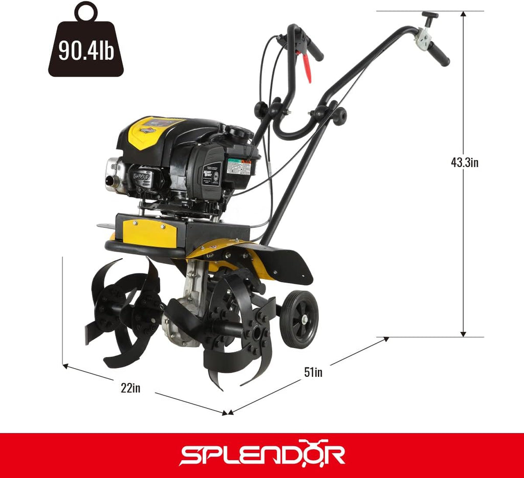 Gas Powered Tiller 163CC H9583