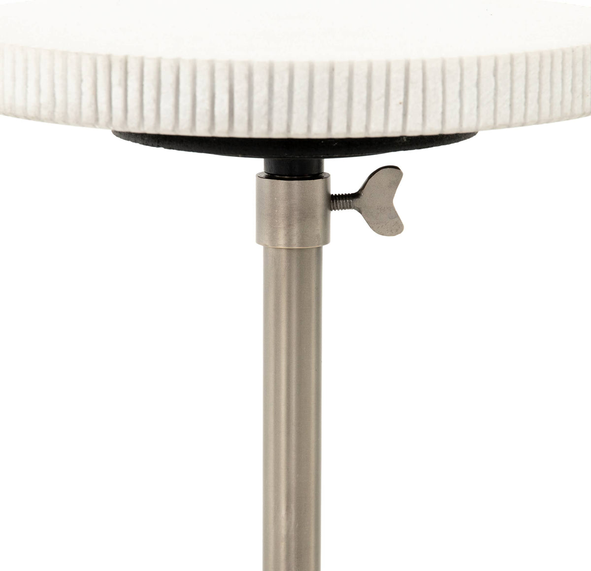 Antique Pewter Adjustable Accent Table M155