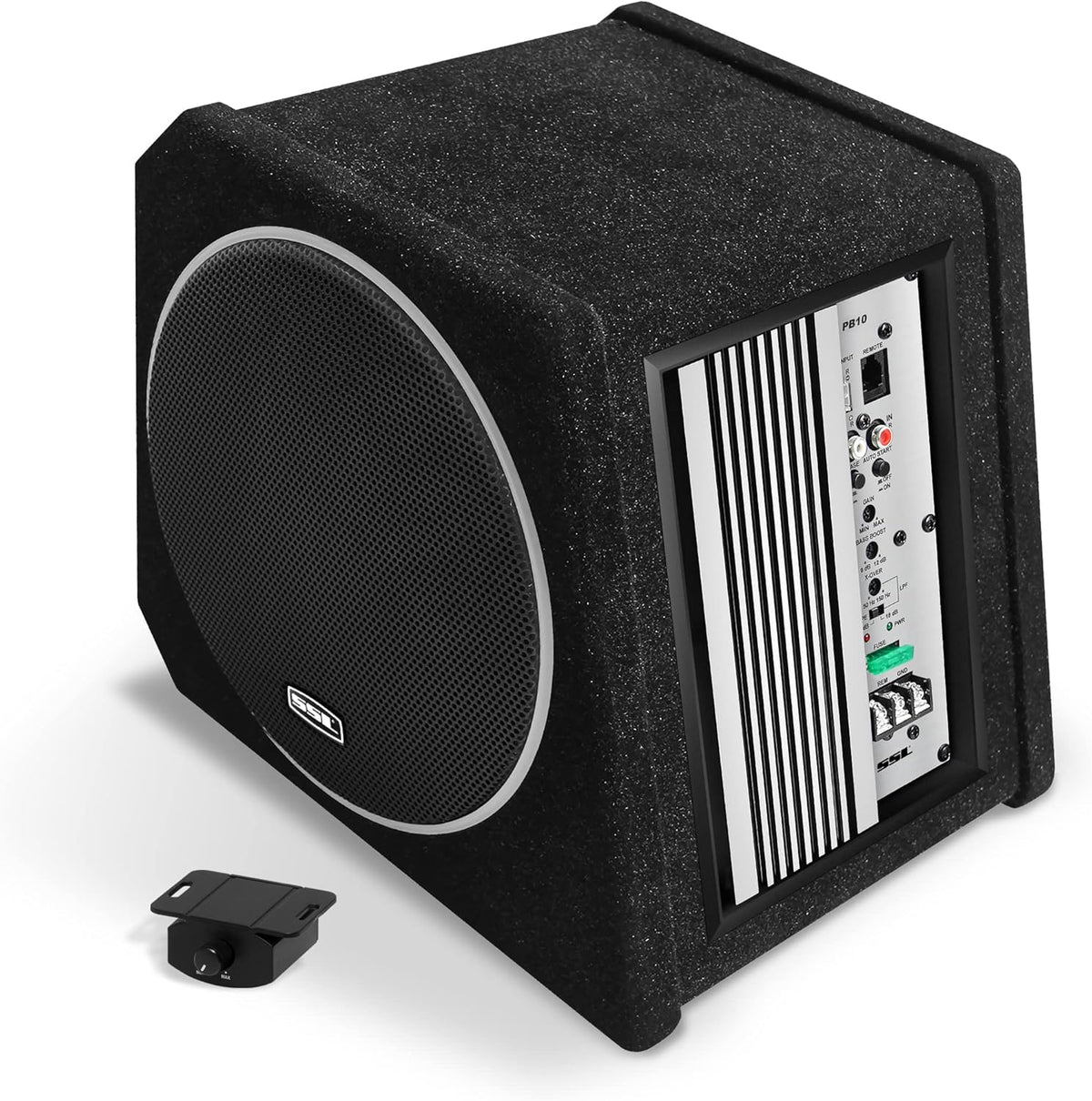 10 Inch Car Subwoofer and Amp Package with Passive Radiator Z983