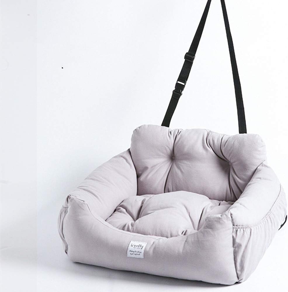 Dog Car Seat with Storage, Midium Grey M80898