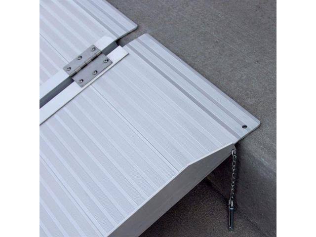 Folding Mobility and Utility Ramp, 600 lb. Capacity, 5 ft Long O46048