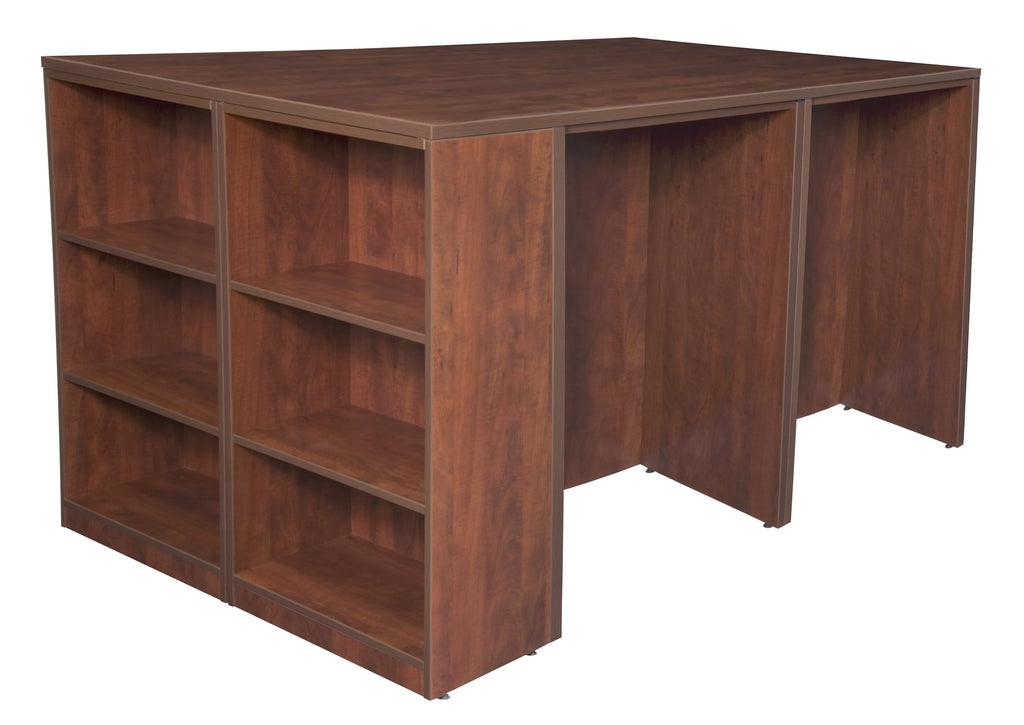 Stand Up Storage Cabinet with Bookcase D15028