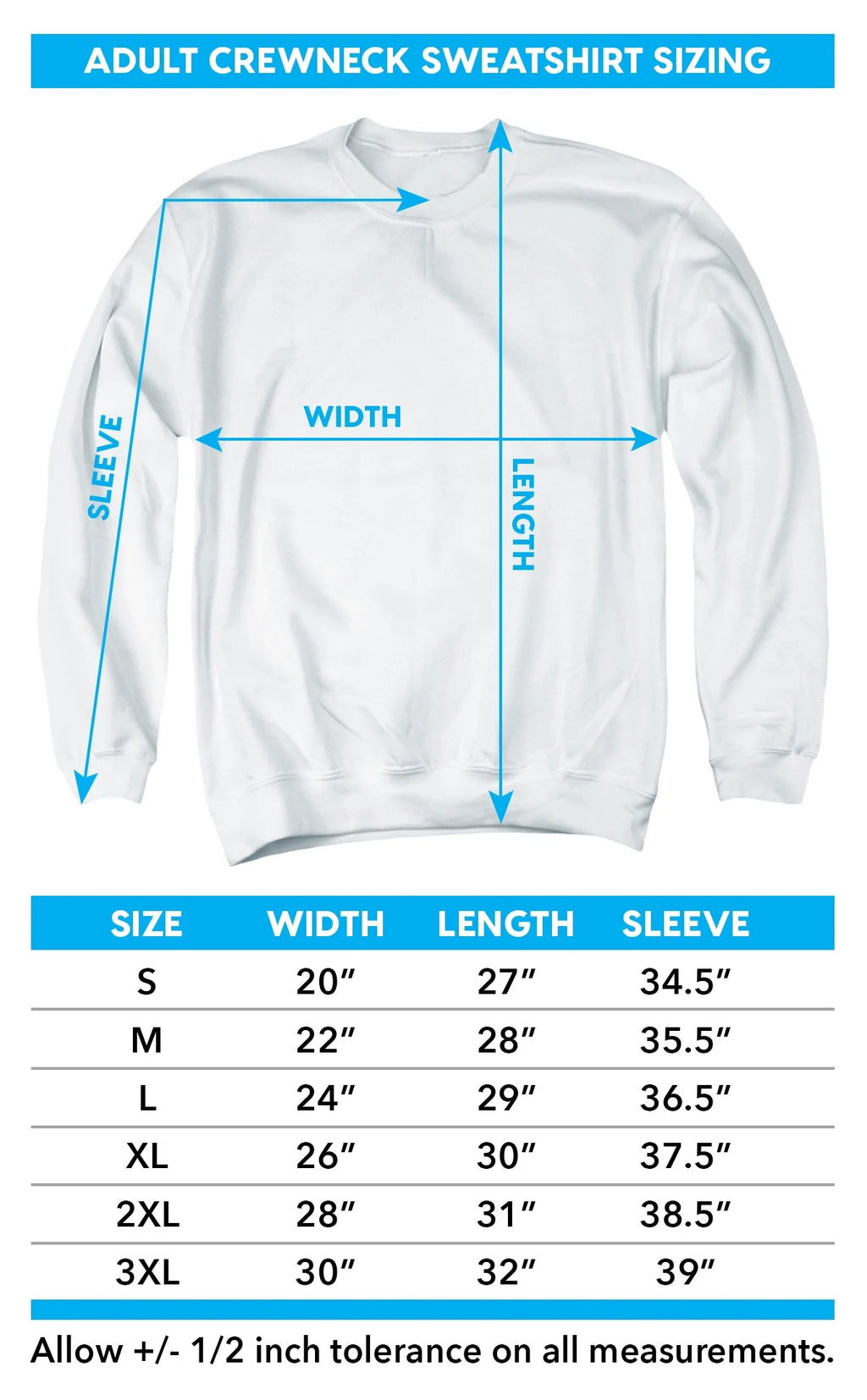 Crewneck Sweatshirt XX-Large W87175