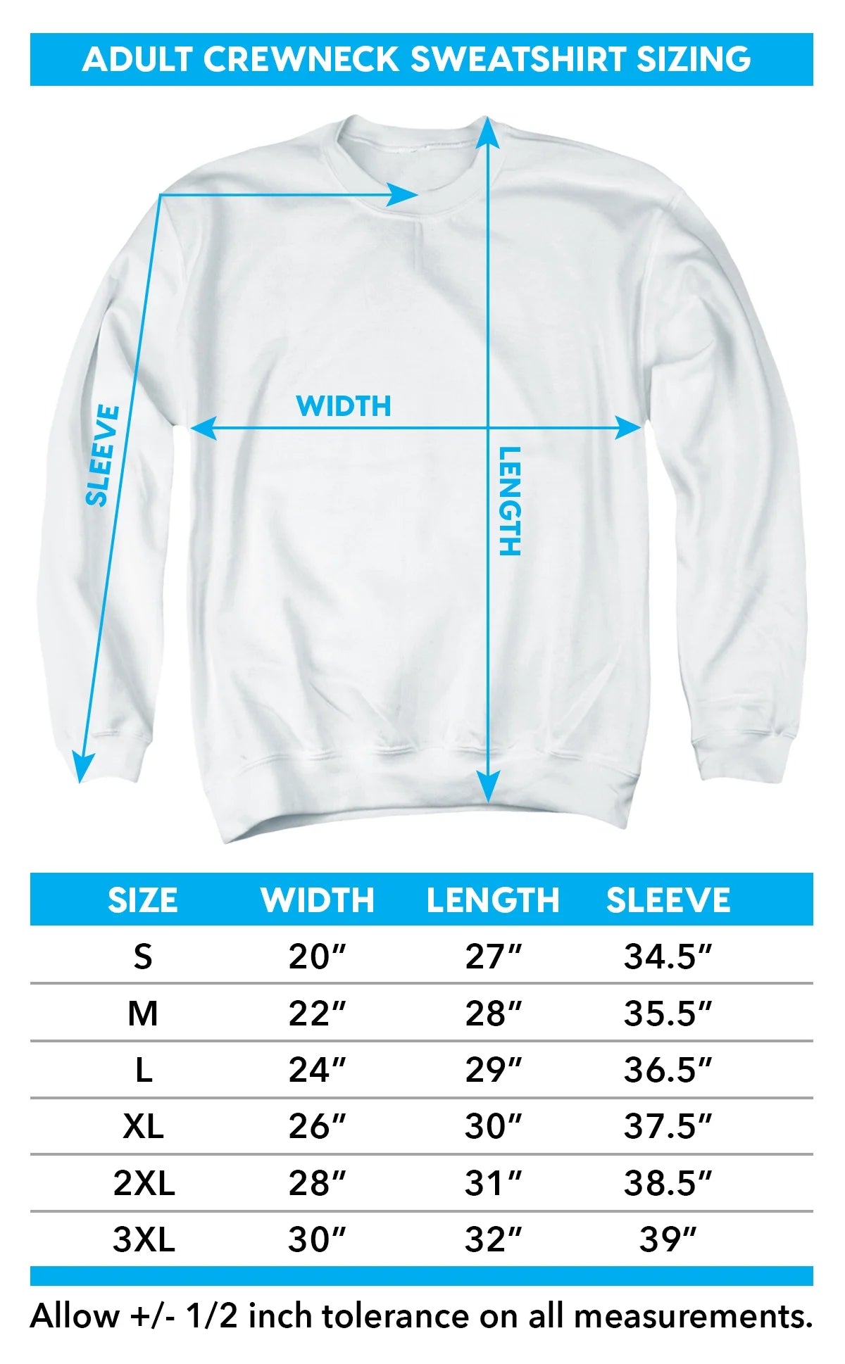 Crewneck Sweatshirt XX-Large W87175