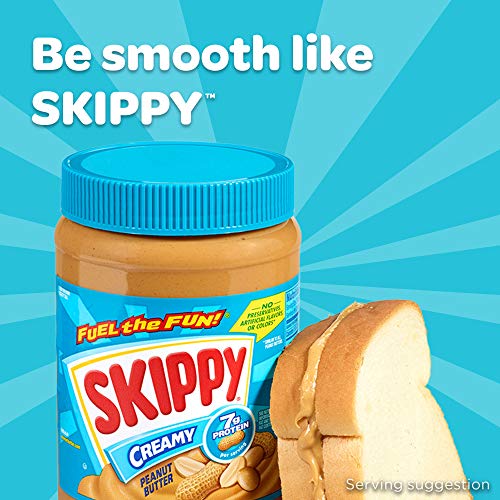 Creamy Peanut Butter, 16.3 Oz, Pack of 2 H787625