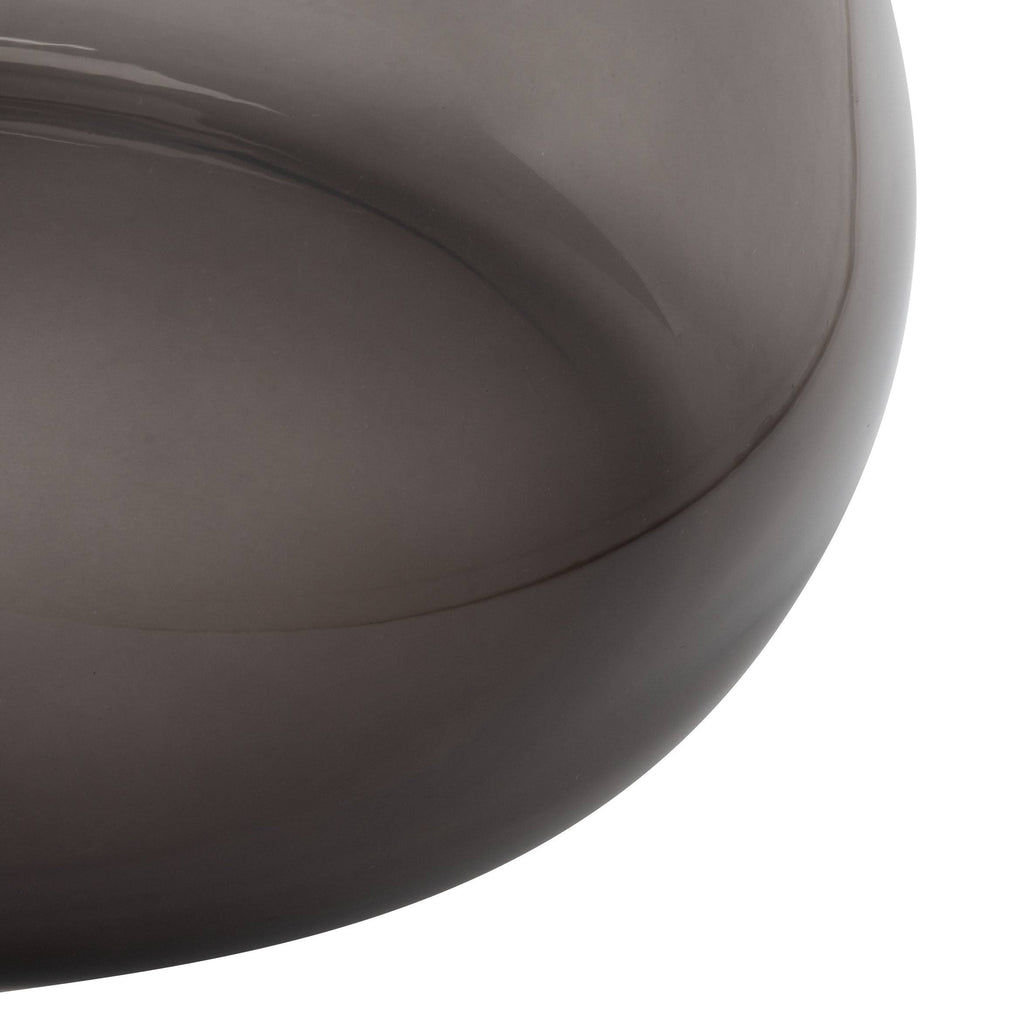 Black and Grey Glass Base Table A419436
