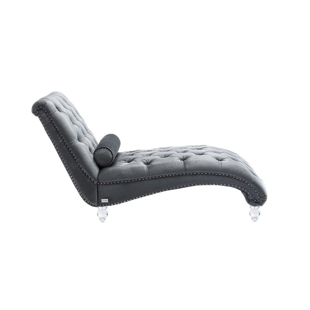 Leisure Concubine Sofa With Acrylic Feet X1832