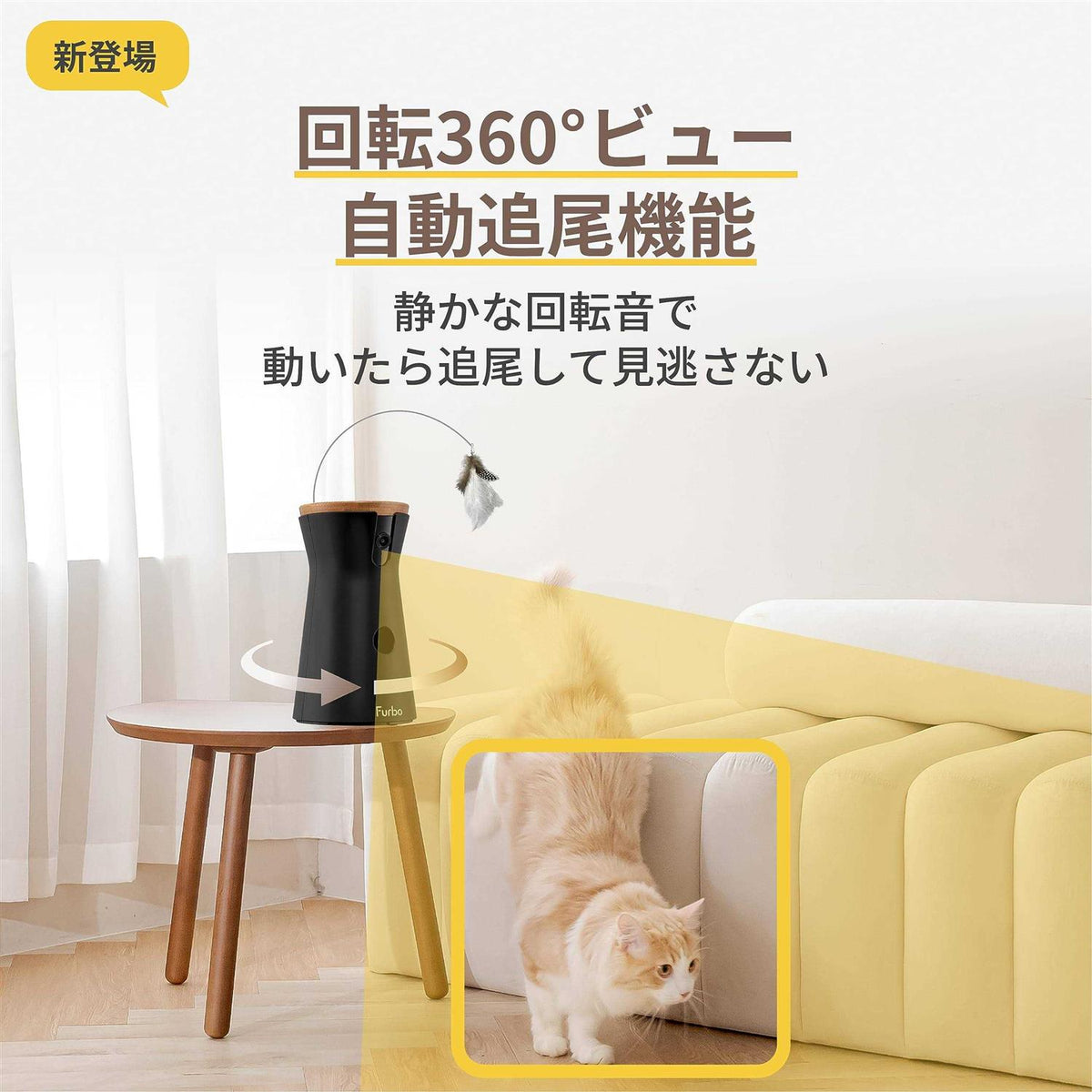 360 View Cat Camera Treat Dispenser D6502