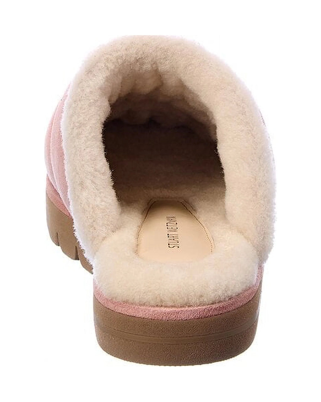 Pink Suede Mule I119