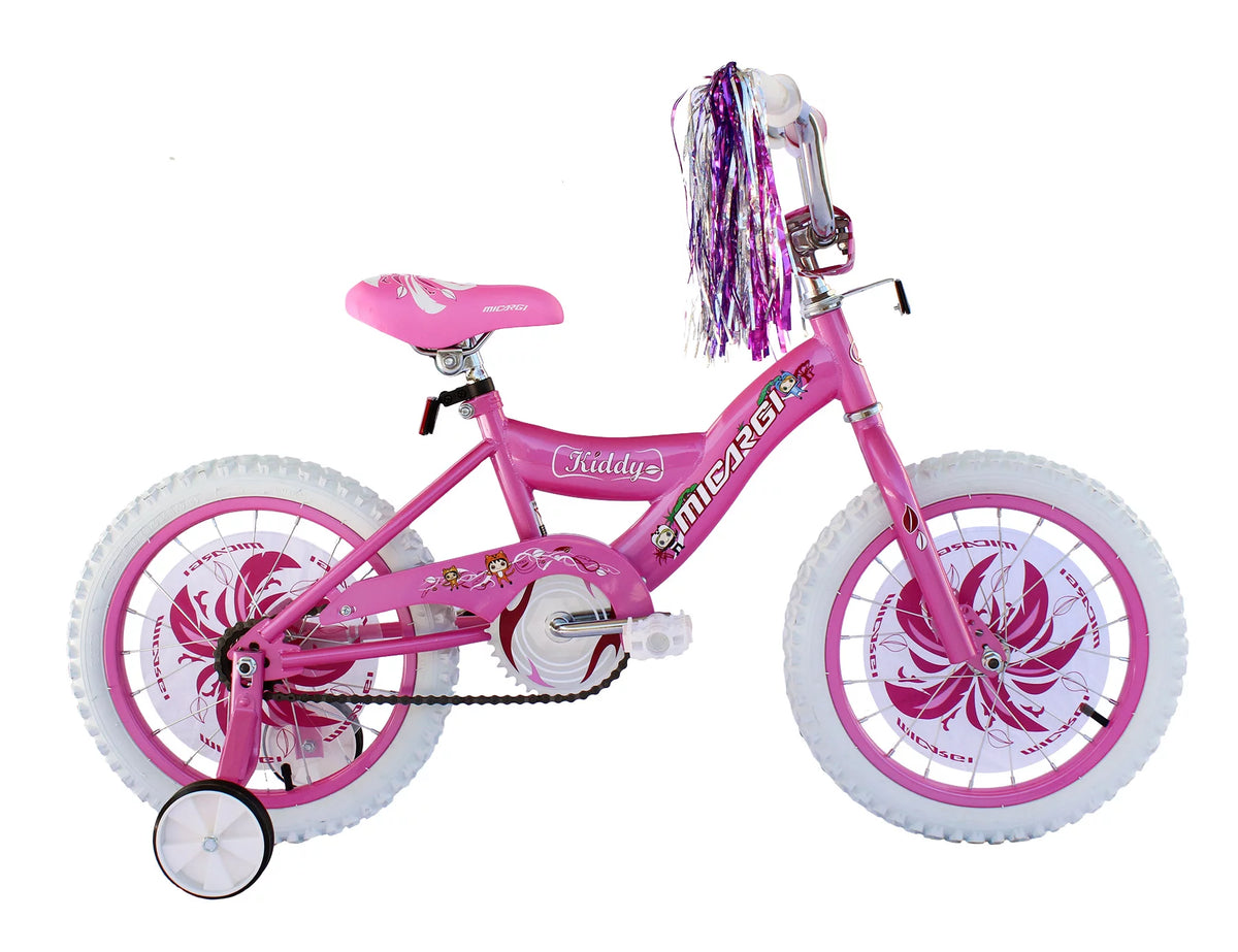 16 BMX Bicycle Coaster Brake One Piece Crank Chrome Rims Black Tire Kid's Bike Red B68970